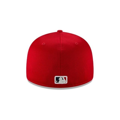 Sapca New Era Los Angeles Angels MLB Clubhouse Collection Low Profile 59FIFTY Fitted - Rosii